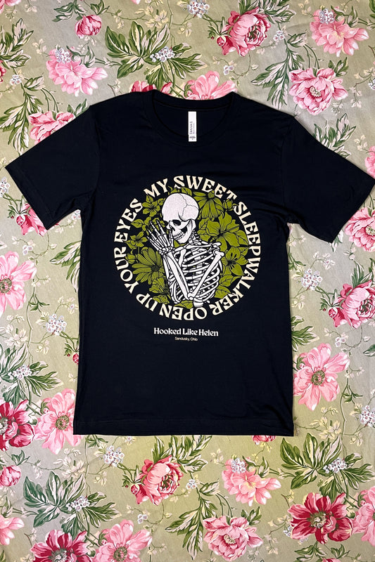 Hooked Like Helen Sleepwalker Tee